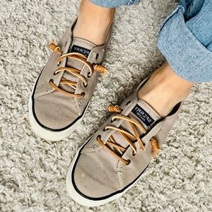 Light Grey Sperry Sneakers